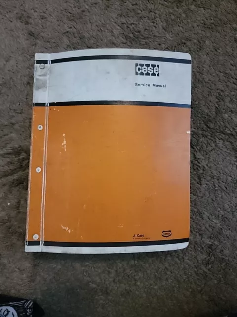 Case 580C Loader Backhoe Service Shop Repair Book Manual Oem Original