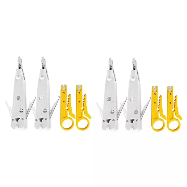 4x Utensile Professionale Rj45 Rj11 Cat5E Cat6 Rete Telekom5770