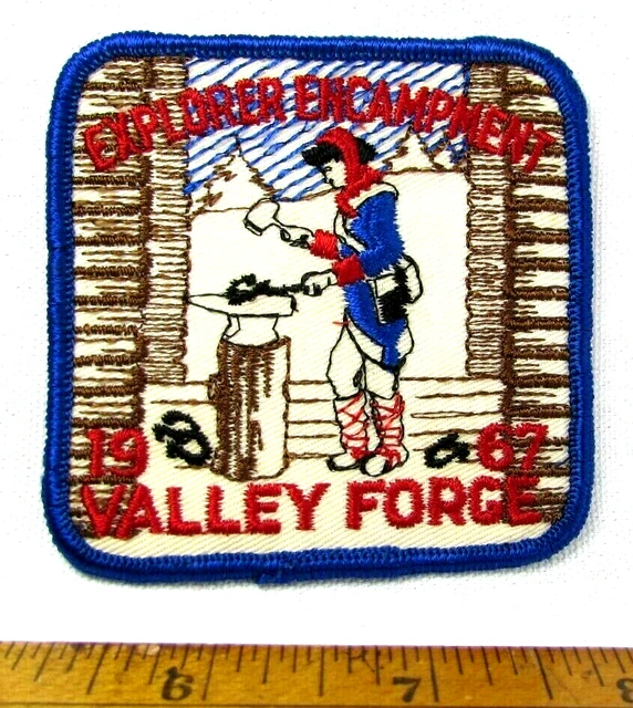 VINTAGE BSA BOY Scouts Valley Explorer Encampment 1967 Patch