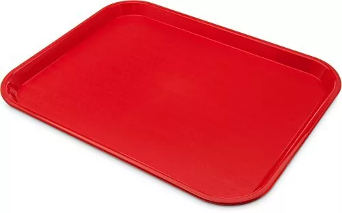Carlisle FoodService Products Cafe Fast Food Cafeteria Tray with Patterned Su...