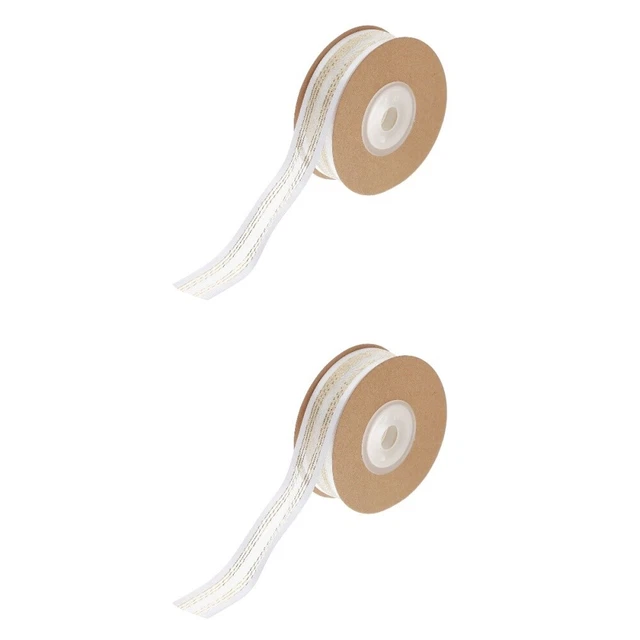 Satinband 2x Sheer Band Bänder für Handwerk Geschenk Verpackung Band Geschenk Ba