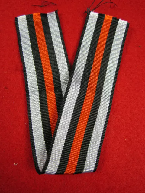 WWI WW1 German Hindenburg honor cross Medal replacement Ribbon 1 foot free ship