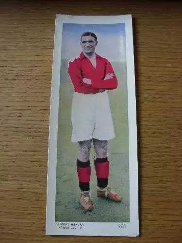 c1934-1936 Topical Times Panel Portrait: Middlesbrough - Baxter, Robert [Full Co