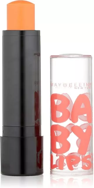 Maybelline Baby Lippen feuchtigkeitsspendender Lippenbalsam orange platzen