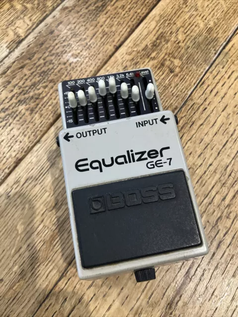 Boss GE-7 Graphic Equalizer EQ Guitar Effects Pedal