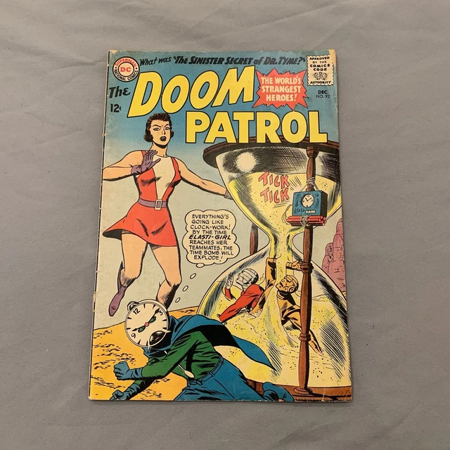 Doom Patrol #92 DC Comics 1964 1st App Dr. Tyme Mid Grade Key VG+/FN