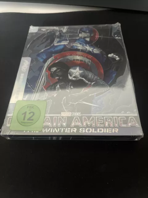 Captain America: The Winter Soldier Mondo Steelbook | 4K UHD & Blu-ray | NEU/OVP