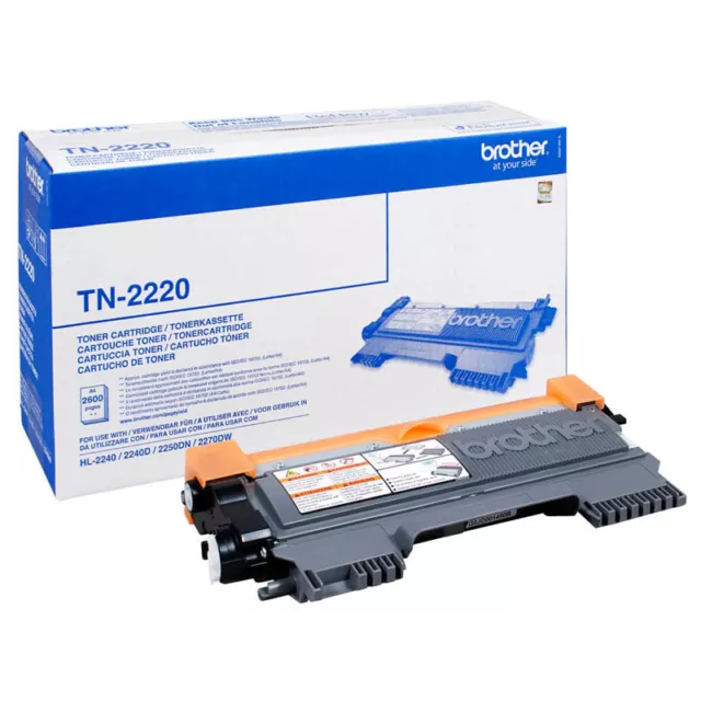 Brother TN-2220 Toner für HL-2240 2240D 2250DN 2270DW 2600 Seiten