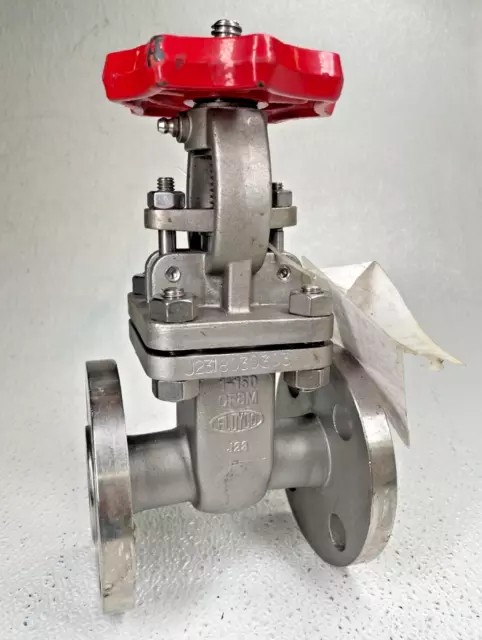 ALOYCO Fig: 117S Stainless Steel CF8M Gate Valve 1" Class 150 RF Flanged End