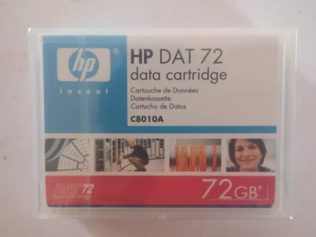 HP DAT72/DAT 72 Data Tape/Cartridge 4mm 36/72GB C8010A