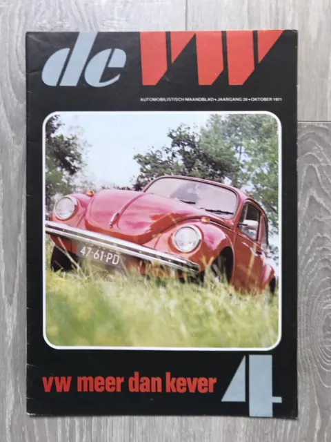 VW Hauszeitung Ben Pon Vooruit Willen Maplex Buggy Porsche Käfer 1303  1971
