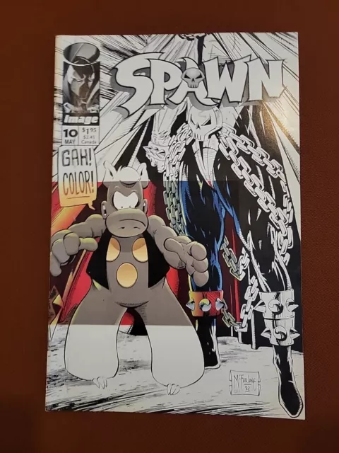 SPAWN 10 TODD MCFARLANE CEREBUS LOW PRINT RUN VOL 1 IMAGE 1993 1st Ed.