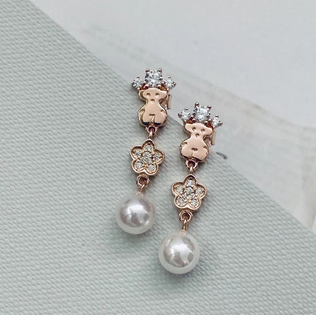 912373530 ORIGINAL TOUS Vermeil Bear Eklat Earrings EUR 55,00