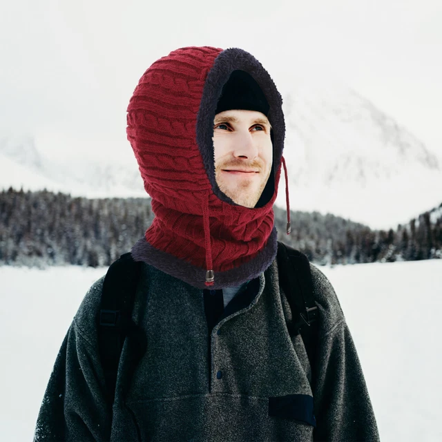 Sciarpa unisex all'aperto pratica ciclismo sci cappello portatile lavorato a maglia