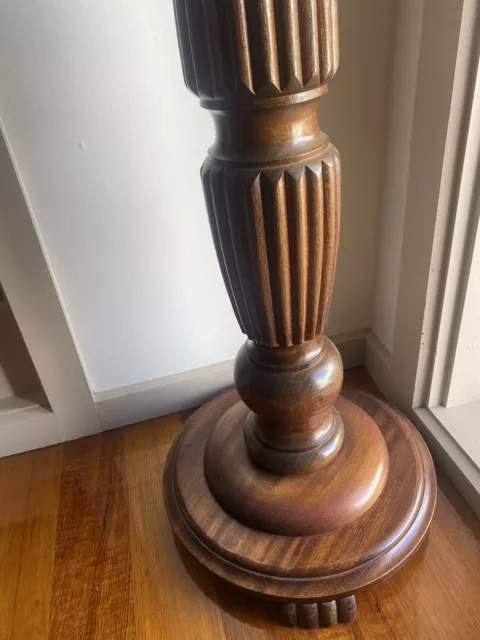 Wooden pedestal 3