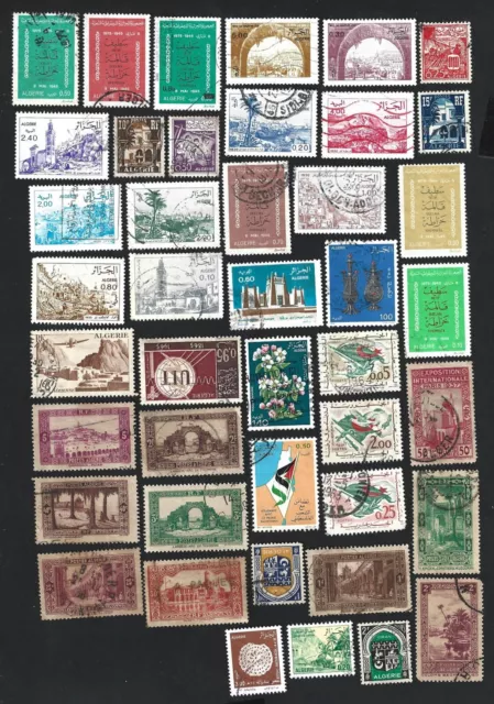 Algeria small collection (58 stamps)