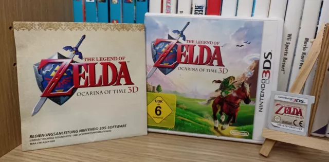 The Legend of Zelda: Ocarina of Time 3D Nintendo 3DS OVP & Anleitung Komplett