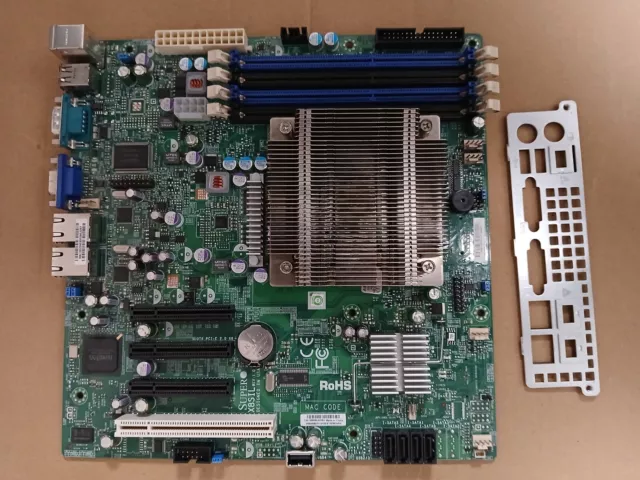 Mainboard Motherboard Supermicro X8Sil + Cpu Intel Xeon Lga1156 Matx