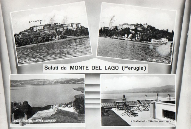 Magione -Saluti Da Monte Del Lago - Perugia