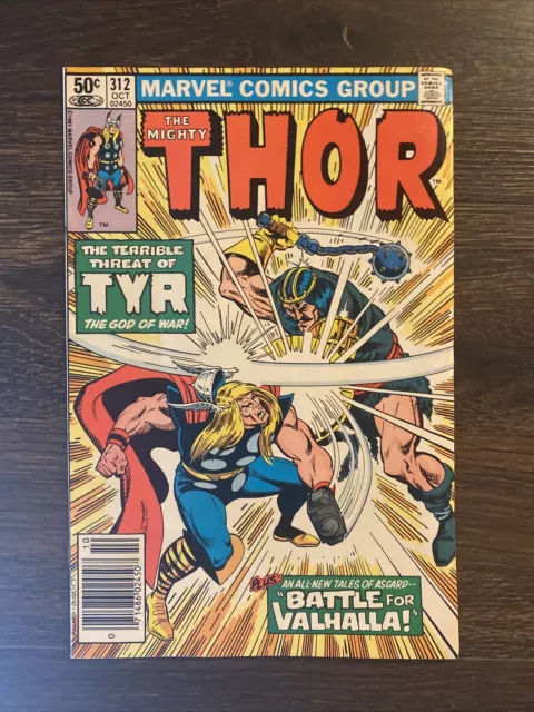 THE MIGHTY THOR # 312 || Newsstand Copy  |  Marvel Comics High Grade