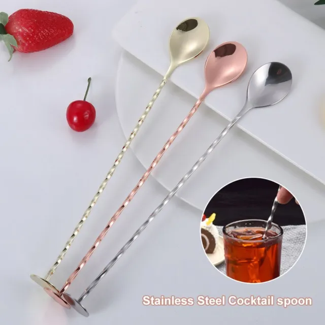 Miscela Forniture di cucina Cocktail Spoons Teadrop Spoon Strumenti di barista