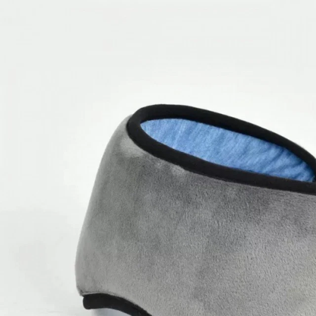 Grey Smart Eye Mask Wireless 5.0 Music Communication Light MX