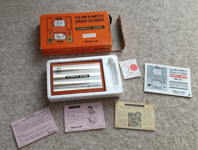 Donkey Kong Game & Watch DK-52 Nintendo 1982