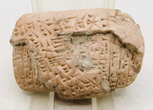 A235 Ancient Near Eastern Clay Tablet With Early Form Of Writing Ca 3000Bce