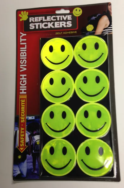Hi Vis Viz Reflective Stickers Cycling Jogging Night Shine Walking Dark Secure