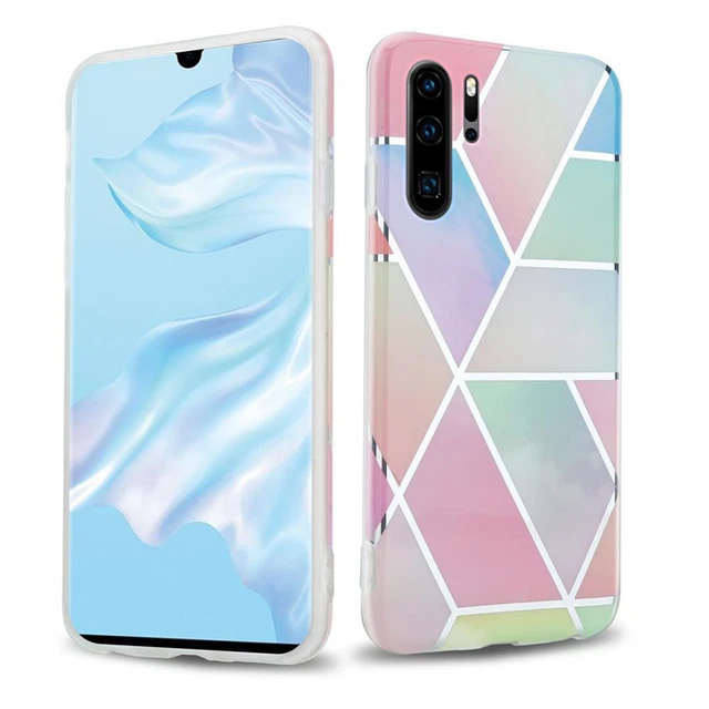 Case for Huawei P30 PRO Protection Phone Cover TPU Silicone Mosaic