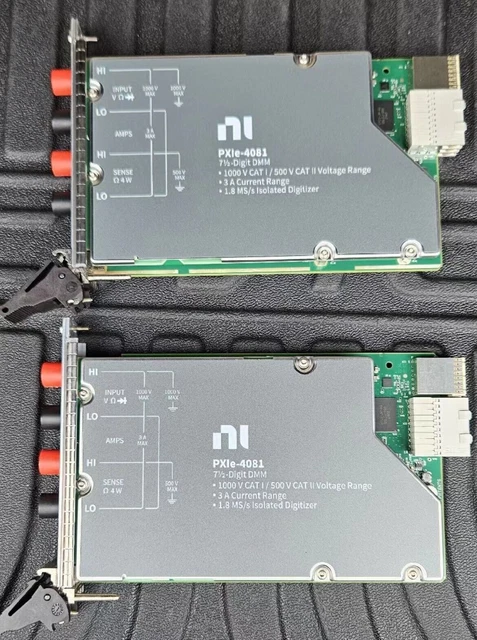 FedEx National Instruments NI PXIe-4081 modulo DMM digitale 71⁄2 bit PXI