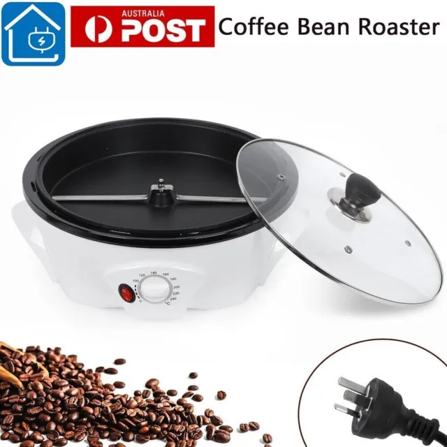 Electric Coffee Roaster Home Coffee Bean 220V Non-Stick Roasting Baking Machines