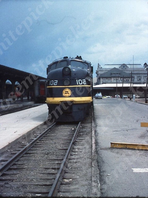 sl56 Original Slide 1976 Railroad RR Seaboard Coastline 900a