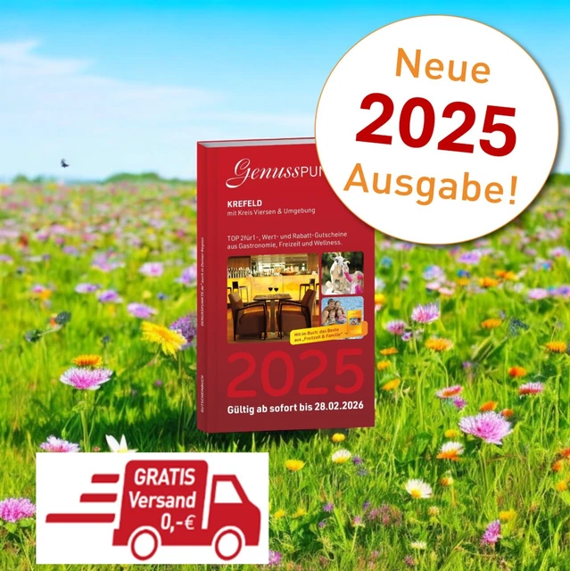 Neu!... - Genusspunkte Gutscheinbuch Für KR, D, NE, VIE