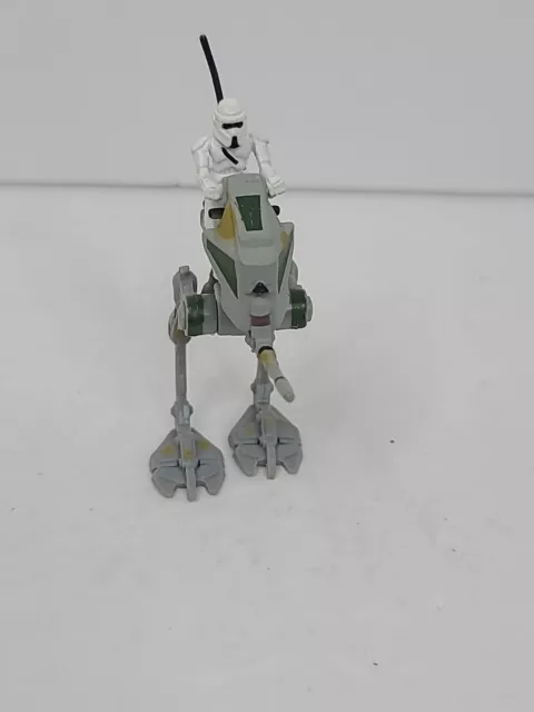 Star Wars MICRO MACHINES VEHICLES - AT-RT with Clone Trooper 2005