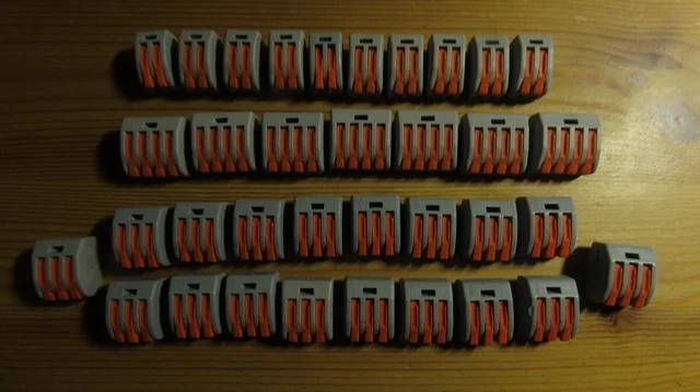 Bornes de connexions automatique lot de 35
