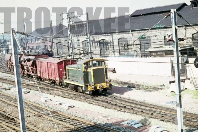 35mm Slide SNCF French Railways Diesel Loco Y7224 c1969 Original