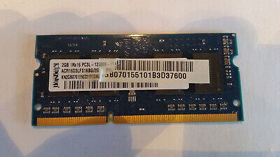 ACR16D3LFS1KBG/2G Kingston 2GB PC3L-12800 DDR3-1600MHz CL11 204-Pin SoDimm 1.35V