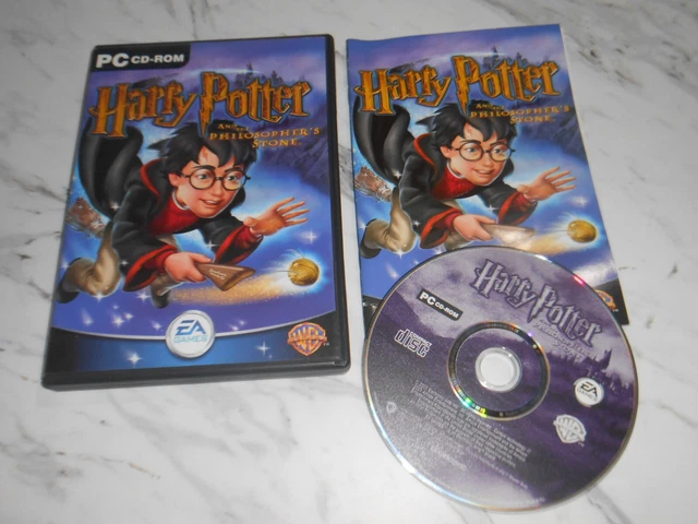 HARRY POTTER & THE PHILOSOPHER'S STONE Pc Cd Rom FAST DISPATCH COMPLETE