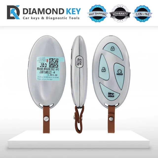 GENUINE 2023 - 2024 Hyundai Kona Smart Key - 5Buttons - 433Mhz - 95440 ...