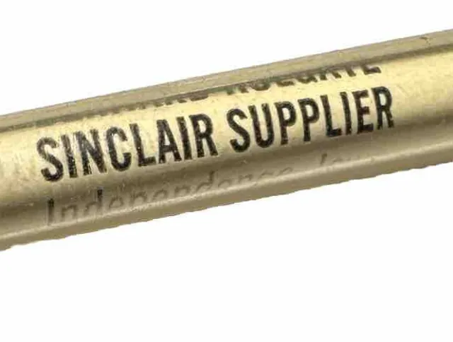 Vintage Independence Iowa Bernard Holgate Sinclair Gas Oil Gasoline Supplier Pen