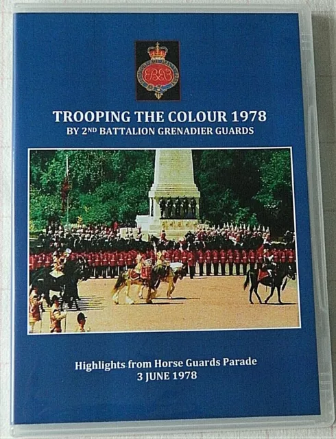 1978 TROOPING THE Colour By 2Nd Battalion Grenadier Guards Dvd EUR 9,63 ...