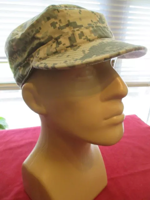 USGI Patrol Cap/Hat Size 7 1/4 ACU Digital Camo Army NSN: 8415-01-519-9118