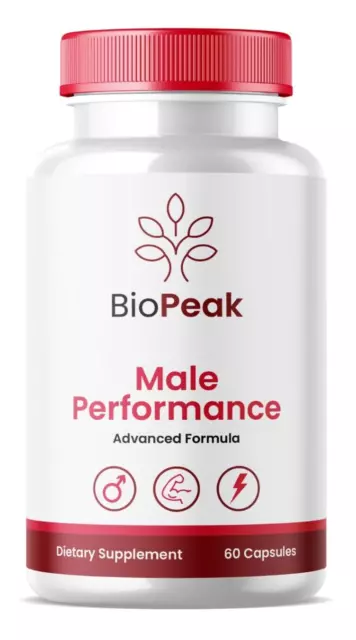 Biopeak Male Enhancement bio peak male supplement 60Caps New last longer BiggerD