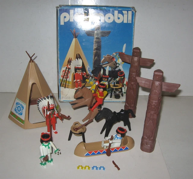 PLAYMOBIL PIÈCE 3483/ TIPI INDIENS VINTAGE WESTERN toit de tipi EUR 2,99 - PicClick FR