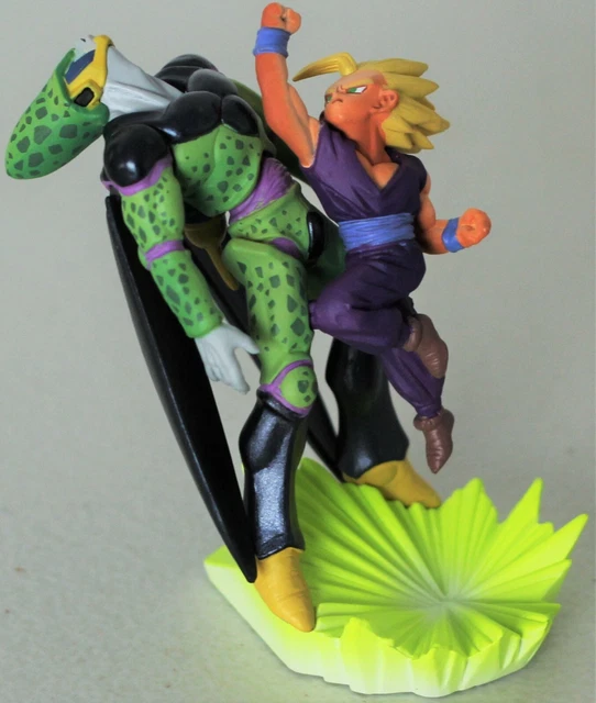 Funko Pop! Deluxe Dragon Ball Z – Cell Vs Gohan – Figura In Vinile Da Collezione, 9,5 Cm, Regalo Per Fan Anime, Merchandising Ufficiale