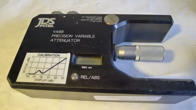 JDS FITEL VA6B Precision Variable Attenuator (Part # VA6B71-1KFP0)