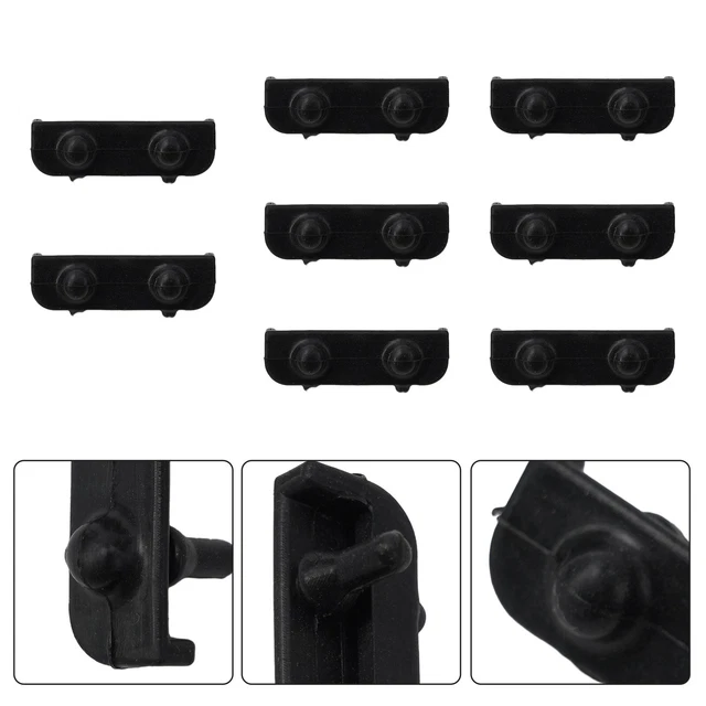 3/8pcs Air Fryer Rubber Bumpers Air Fryer Tray Replacement Parts Accessories New