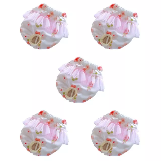 Set of 5 Dog Physiological Pants Polyester Female Diaper Diapers