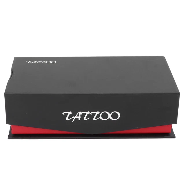 (Grigio argento) Kit macchina penna per tatuaggi macchina per tatuaggi 1 V avviamento